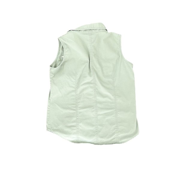 VTG Jerry Leigh Army Green Mickey Mouse Sleeveless Top | Size Medium - Picture 5 of 6